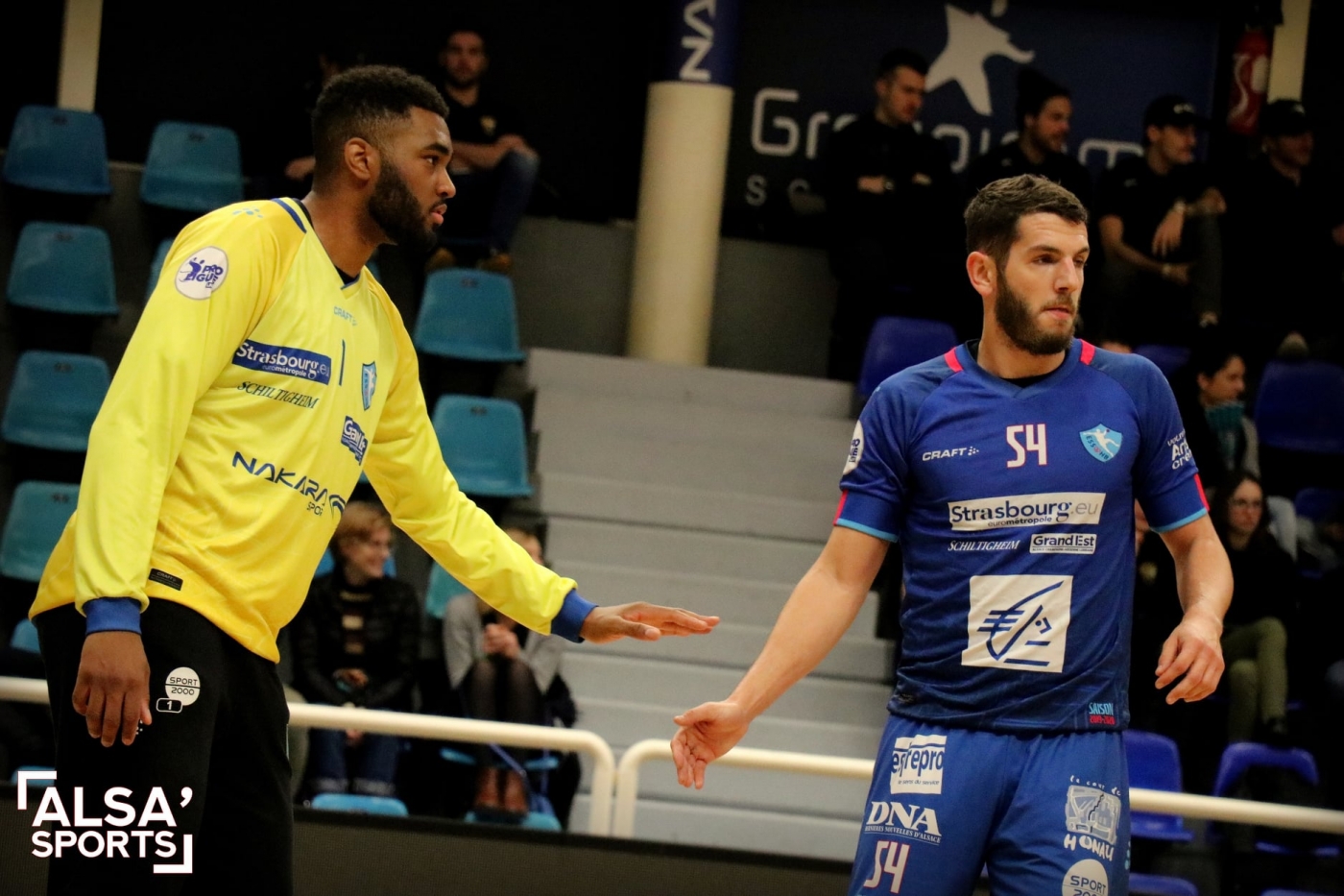 Paul Thomas sous le maillot de l'ESSAHB | © Cédric Munsch